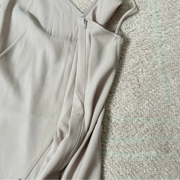 Thakoon Dusty Blush Nude Midi Slip Dress Size 4 Minimalist Clean Girl Neutral - Picture 9 of 14